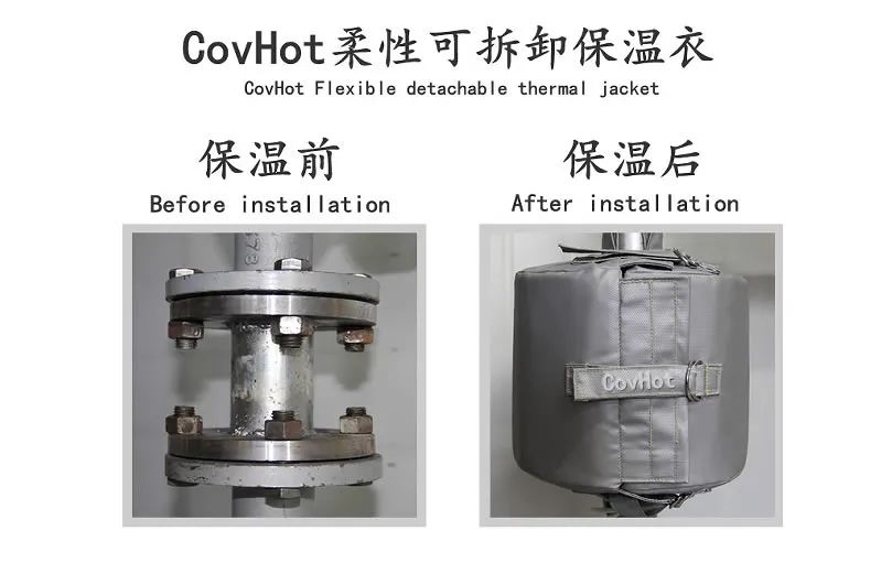 COVHOT?柔性可拆卸式<a href=http://www.rscxsb.com/e/tags/?tagname=%E4%BF%9D%E6%B8%A9%E8%A1%A3 target=_blank class=infotextkey>保溫衣</a>,蒸汽系統節能,節能保溫